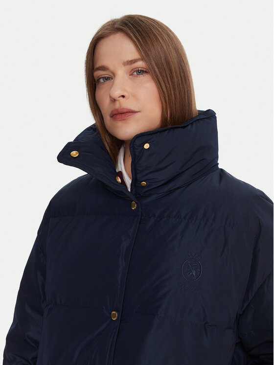Tommy Hilfiger Tommy Hilfiger Zimski kaput WW0WW47279 Tamnoplava Relaxed Fit