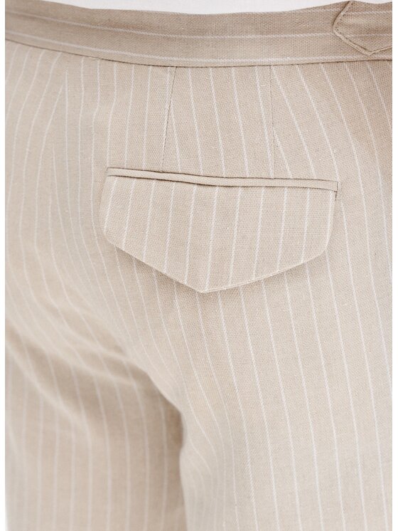 Pako Lorente Pako Lorente Szorty materiałowe P25SF-WS-003 Beżowy Classic Fit
