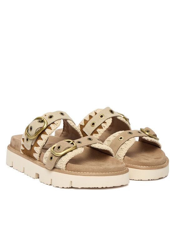 Mou Mou Ciabatte MU.SW461023A Beige