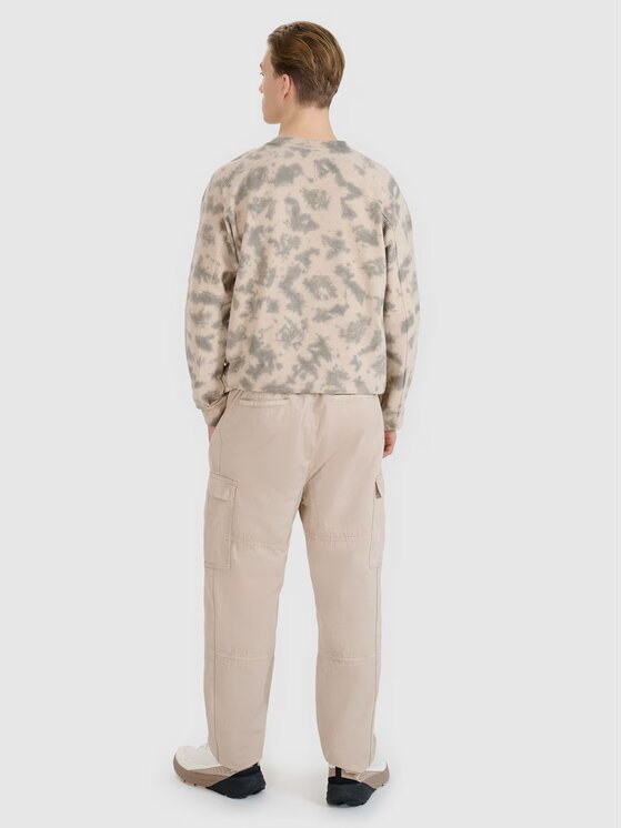 4F 4F Pantaloni di tessuto 4FRSS25TTROM1459-83S Marrone Regular Fit