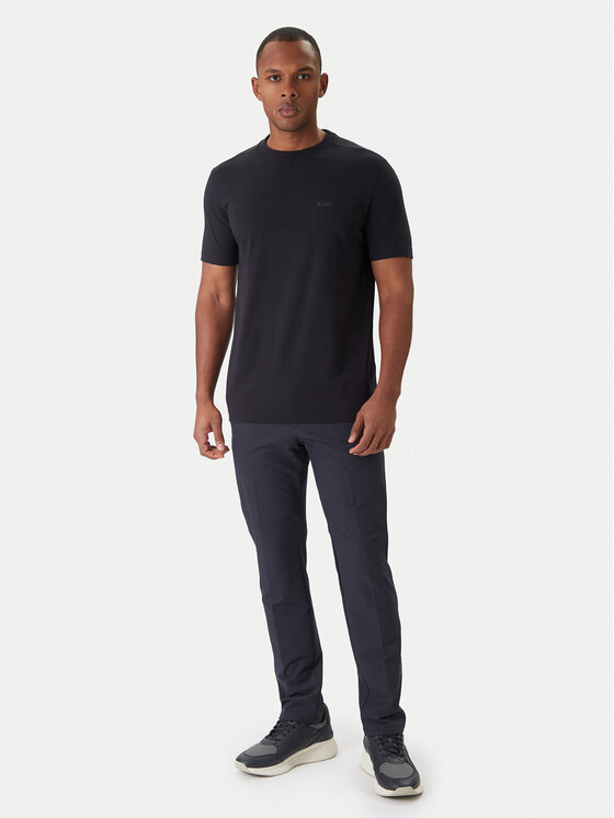 BOSS BOSS T-krekls 50506373 Tumši zils Regular Fit