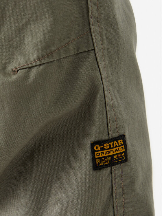 G-Star Raw G-Star Raw Pantaloni din material Rovic D02190-D387 Verde Tapered Fit