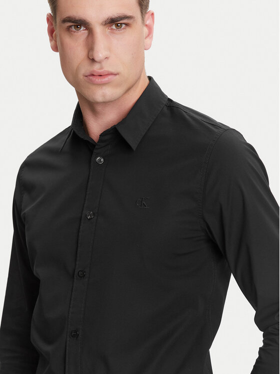 Calvin Klein Jeans Calvin Klein Jeans Ing J30J324614 Fekete Slim Fit