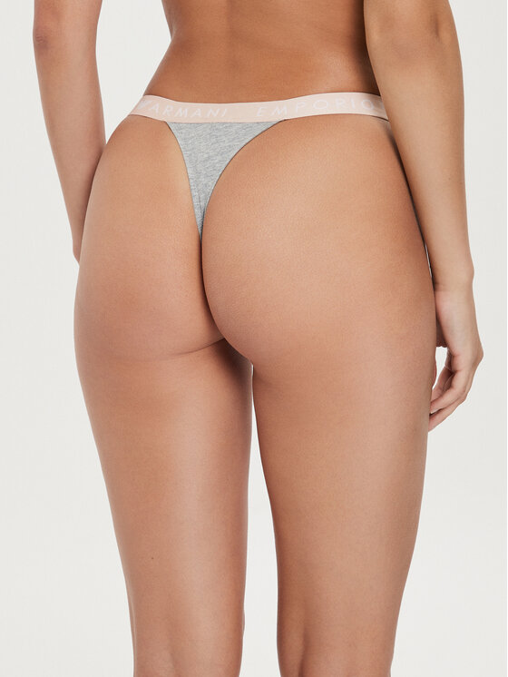Emporio Armani Underwear Emporio Armani Underwear 2er-Set Stringtangas 164522 4F227 00948 Grau