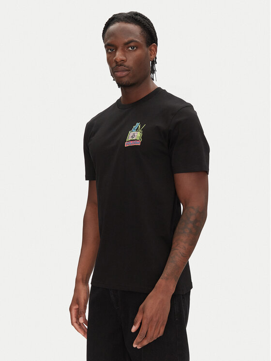 Volcom Volcom Tricou Catv A3512552 Negru Classic Fit