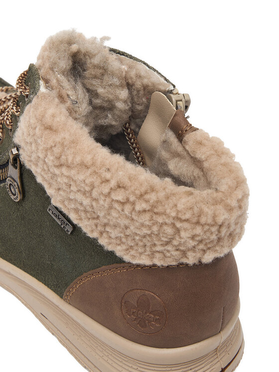 Rieker Rieker Schnürschuhe CEO-L7701-54 Dunkelgrün