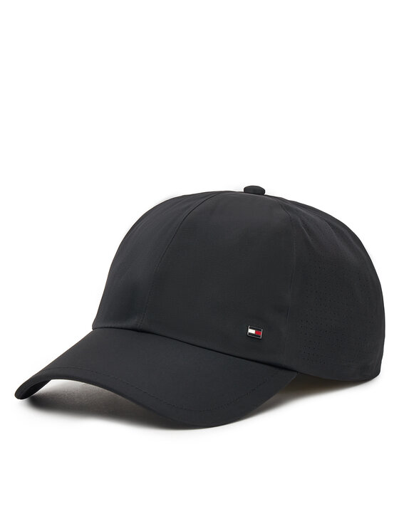Tommy Hilfiger Tommy Hilfiger Kšiltovka Corp Perforated 6 Panel AM0AM13429 Černá