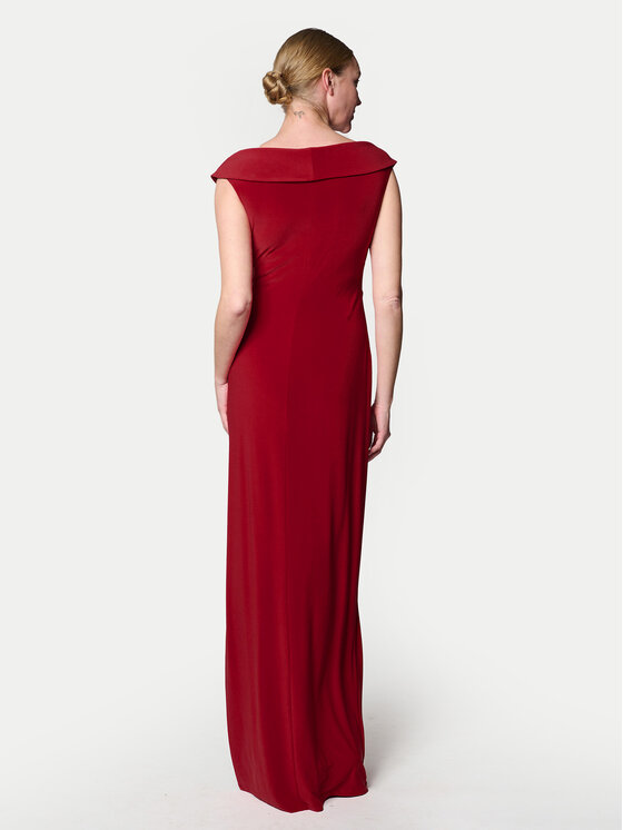 LAUREN RALPH LAUREN LAUREN RALPH LAUREN Večerna obleka 253863940020 Rdeča Slim Fit