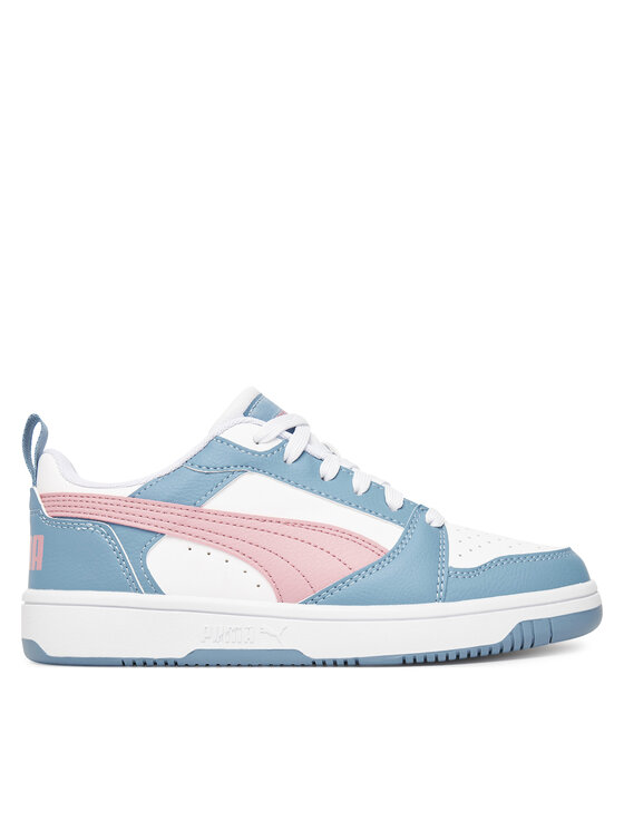 Puma Puma Sportcipők Rebound V6 Lo Jr 393833 30 Fehér