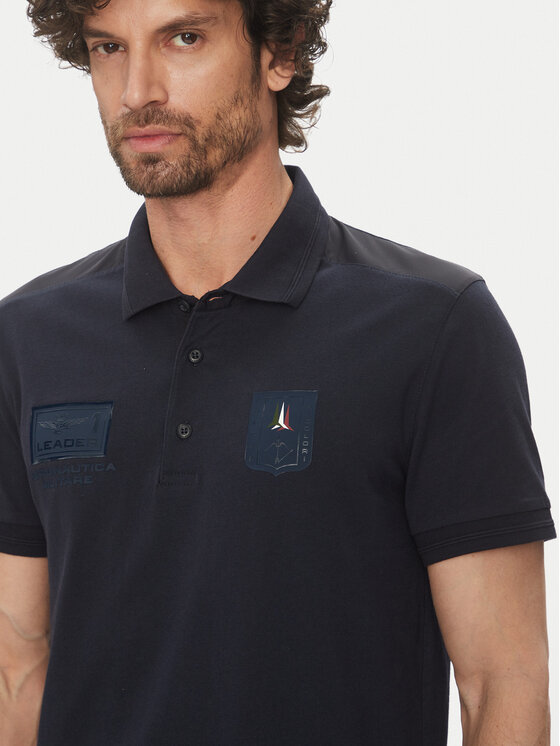 Aeronautica Militare Aeronautica Militare Tricou polo 251PO1854J593 Bleumarin Regular Fit