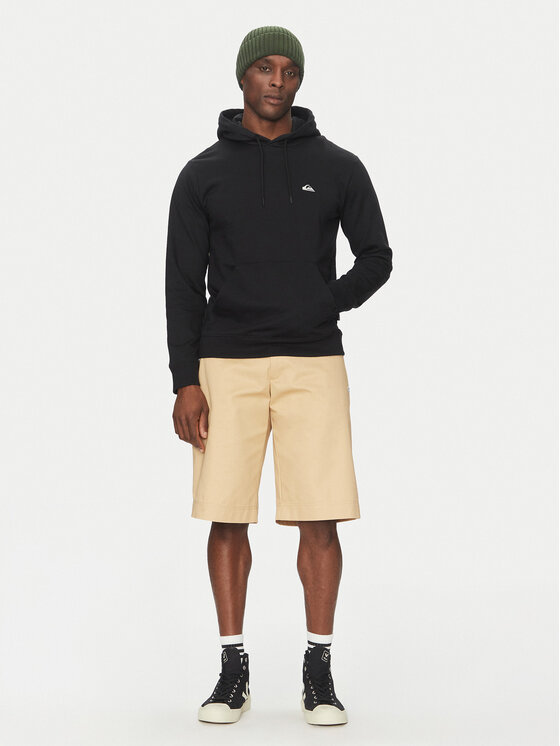 Quiksilver Quiksilver Majica dugih rukava EQYFT04951 Crna Regular Fit