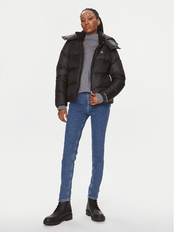Calvin Klein Jeans Calvin Klein Jeans Jeans hlače J20J221585 Modra Skinny Fit