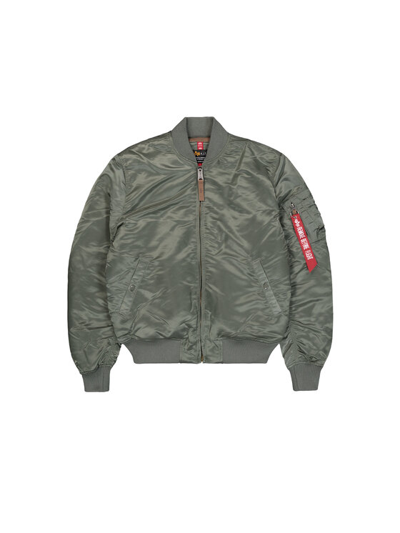 Alpha Industries Alpha Industries Bunda bomber AI.191118-432 Zelená Slim Fit