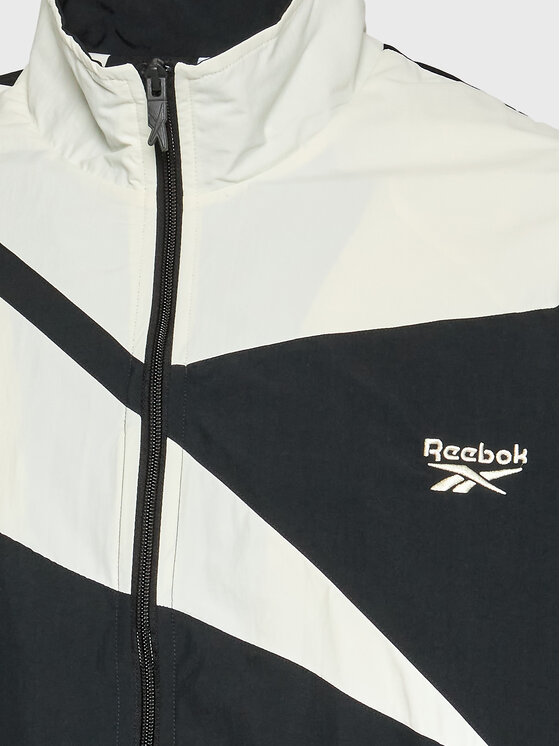 Reebok Reebok Kurtka przejściowa Vector HK7078 Czarny Regular Fit