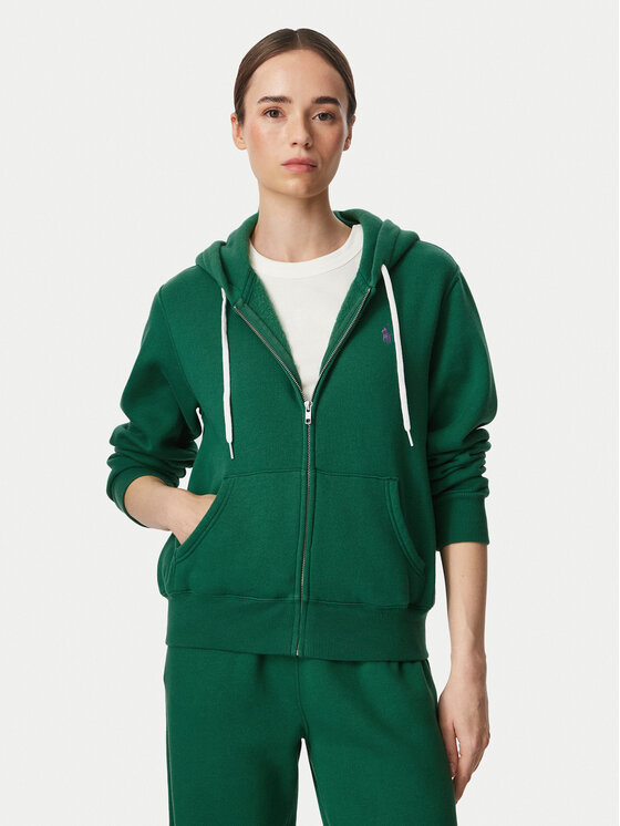 Polo Ralph Lauren Majica dugih rukava 211971699503 Zelena Regular Fit