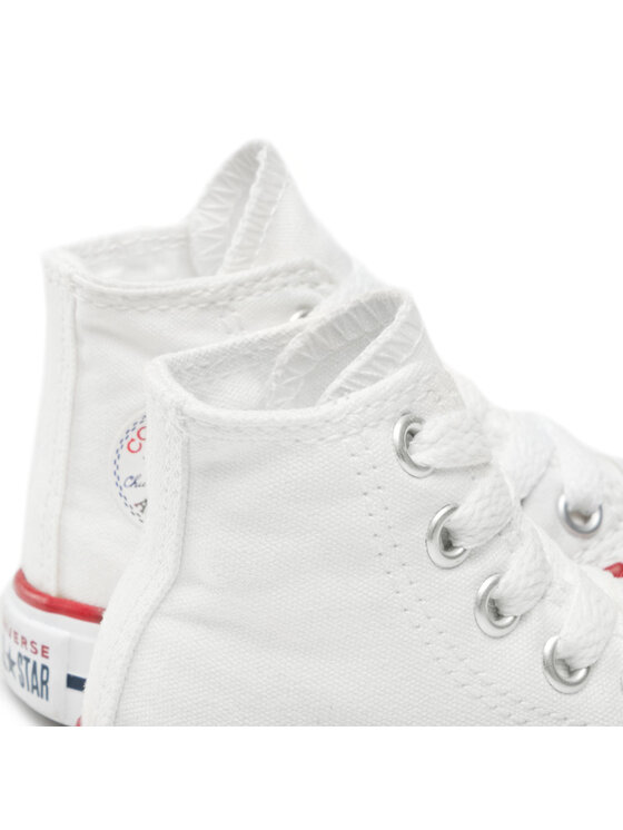 Converse Converse Кецове Chuck Taylor All Star Hi 7J253C Бял