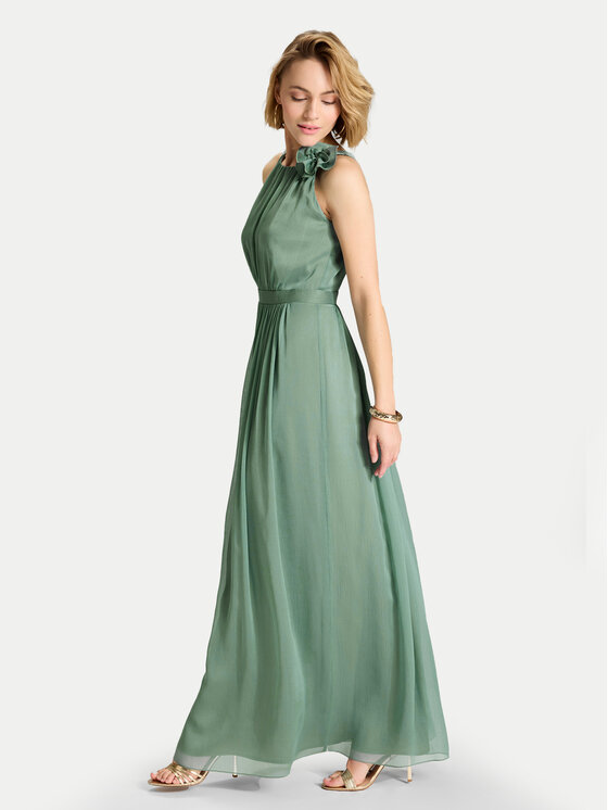 Swing Swing Sukienka wieczorowa 5AH17300 Zielony Regular Fit