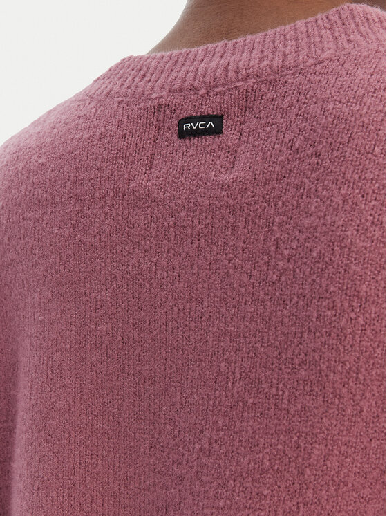 RVCA RVCA Pletena jopica EVJSW03002 Vijolična Relaxed Fit