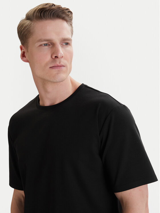 Nautica Nautica Футболка W126-NAMTS-1010-48X Чорний Regular Fit