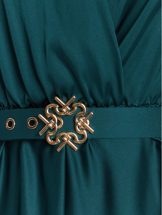 Rinascimento Rinascimento Coctailkleid CFC0125426003 Grün Regular Fit