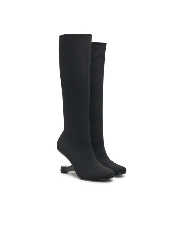 United Nude United Nude Kozaki Eamz Sock Boot 1087501117 Czarny