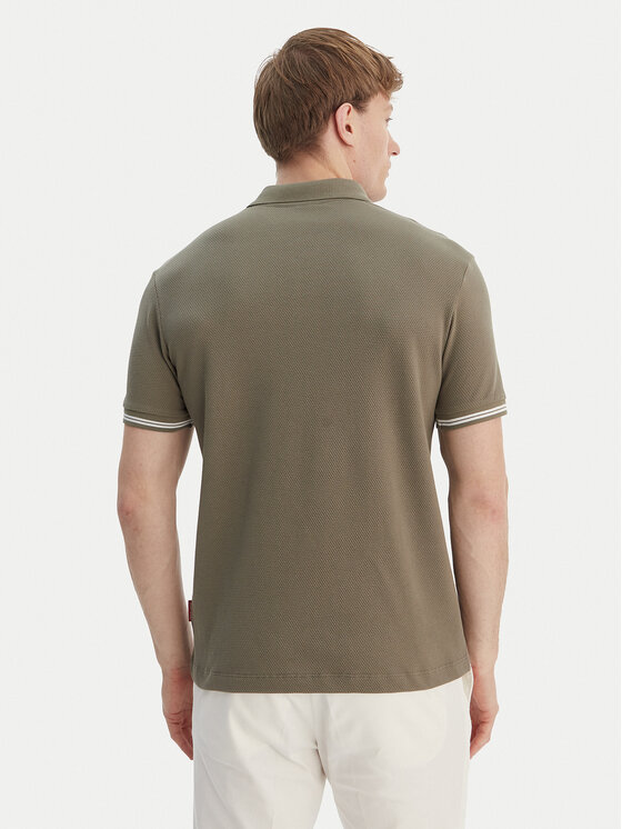 JOOP! Jeans JOOP! Jeans Polokošile 15 JJJ-17Amare 30046012 Khaki Modern Fit