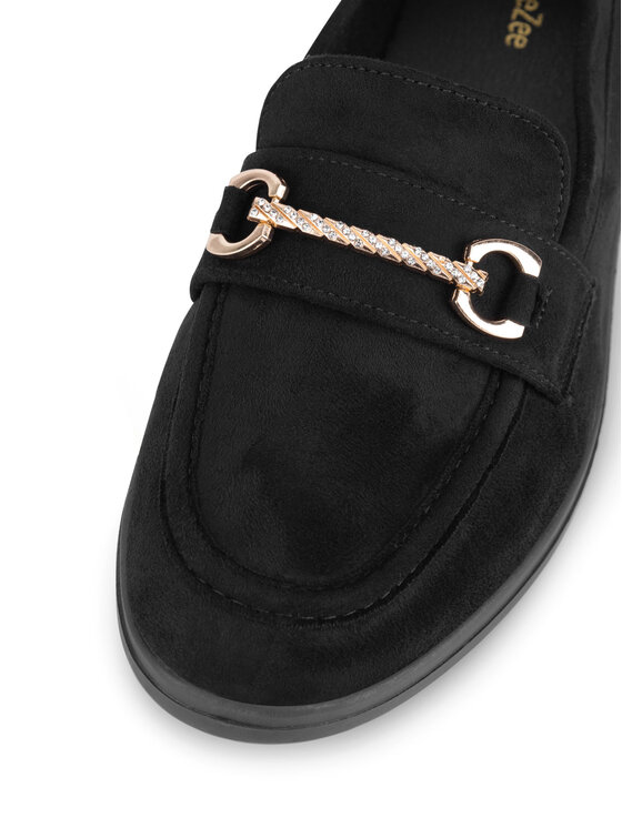 DeeZee DeeZee Loafers DS1590-2 Čierna