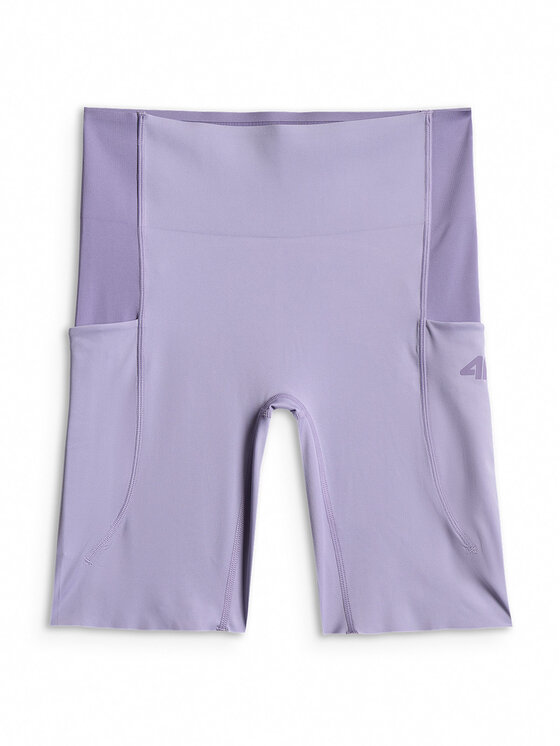 4F 4F Kolarki SOLAR PUNK Fioletowy Slim Fit