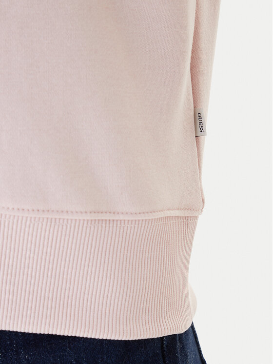 Guess Jeans Guess Jeans Felpa W4YQ10 KC811 Rosa Classic Fit