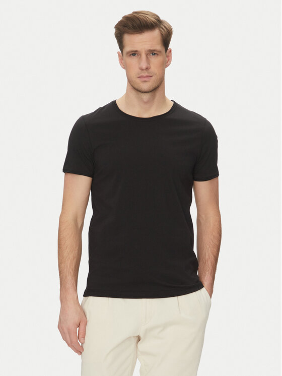 Męski T-Shirt JOOP! Jeans, Rozmiar L, Czarny, 15 JJJ-12Caspian 30045667