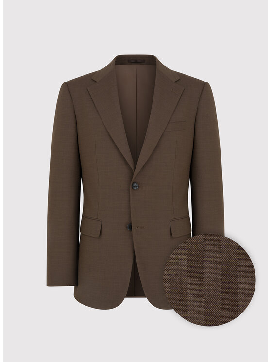 Pako Lorente Pako Lorente Marynarka P26SF-3G-010 Brązowy Slim Fit