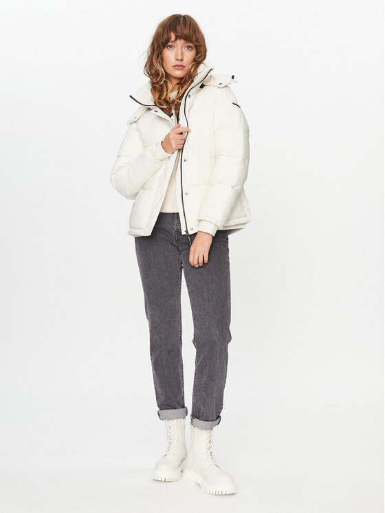 Pepe Jeans Pepe Jeans Zimska jakna Morgan PL402273 Bijela Regular Fit
