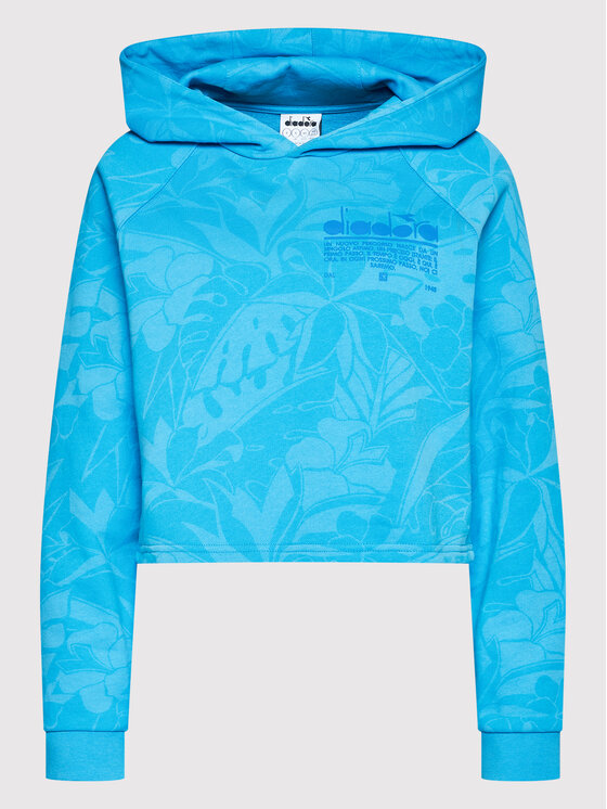 Diadora Diadora Sweatshirt Manifesto 502.178413 Blau Regular Fit