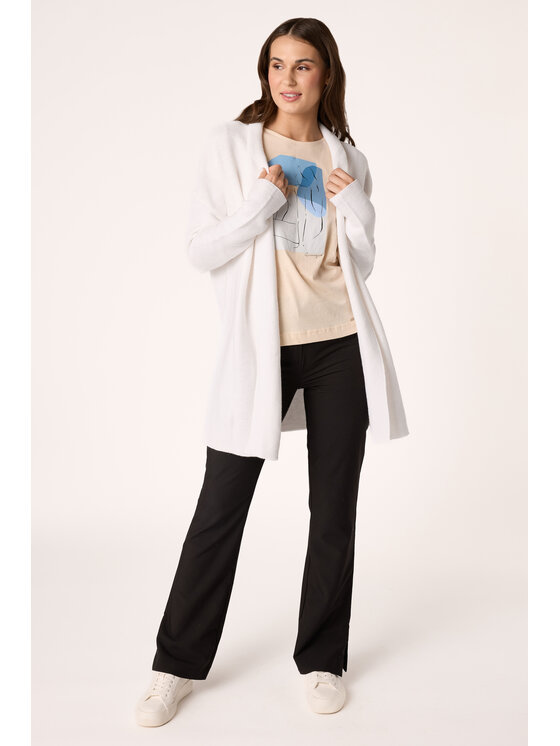 QUIOSQUE QUIOSQUE Kardigán QUIOSQUE 6OM001101 Écru Regular Fit