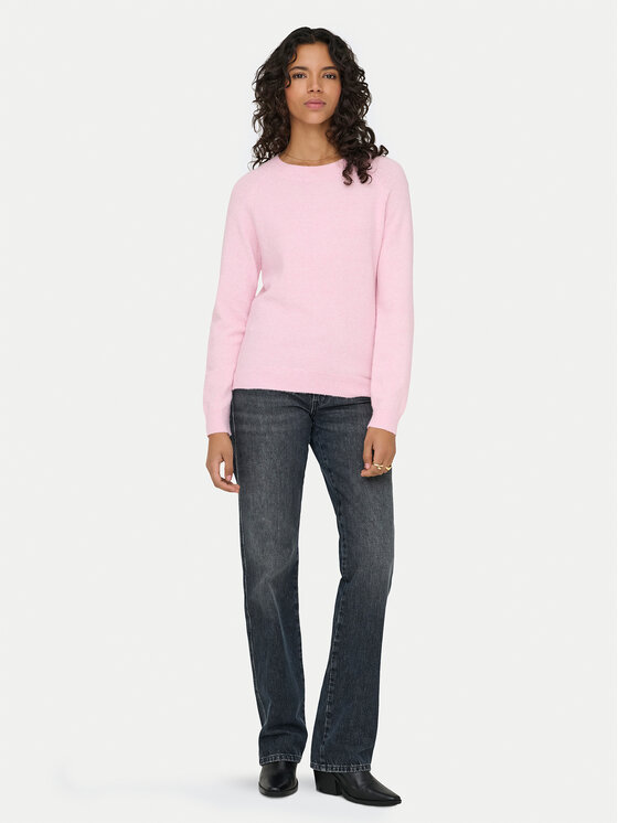 ONLY ONLY Maglione Rica 15204279 Rosa Regular Fit