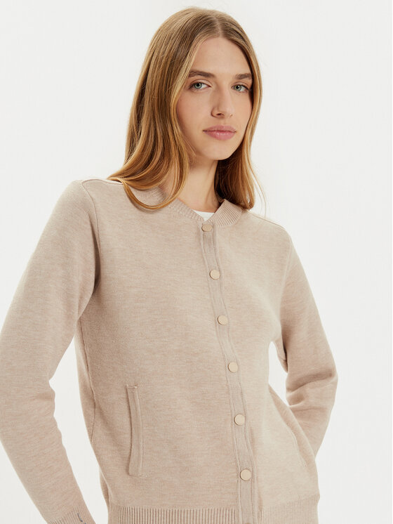 Tatuum Tatuum Kardigan Angie T2420.100B Bež Regular Fit