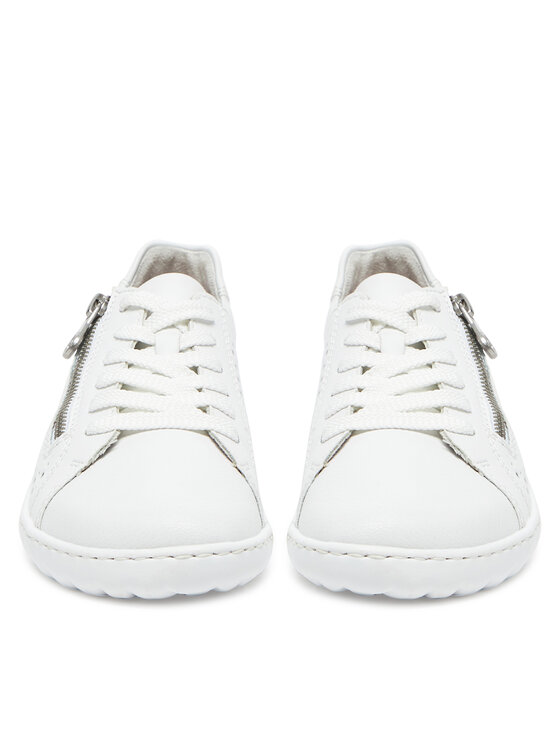 Rieker Rieker Sneakersy 52824-80 Biela