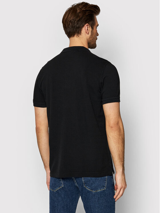 United Colors Of Benetton United Colors Of Benetton Polo majica 3089J3179 Črna Regular Fit