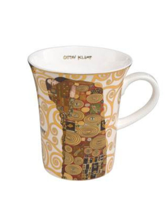 Goebel Goebel Zestaw kubków Gustav Klimt Spełnienie Kolorowy