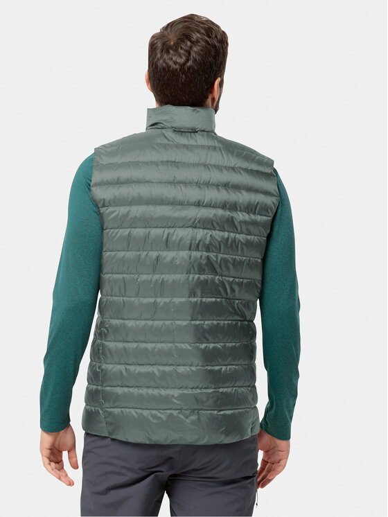 Jack Wolfskin Jack Wolfskin Prsluk Pilvi 1207711 Zelena Regular Fit