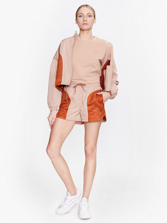 Puma Puma Тишърт Infuse 538348 Бежов Relaxed Fit