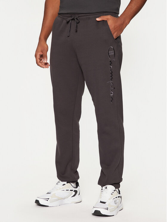 Pantaloni champion uomo nere on sale