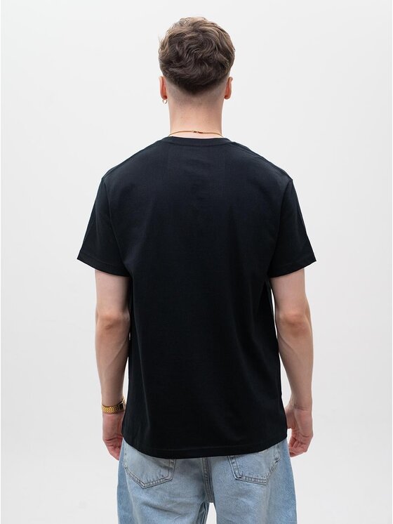 Smerfy Smerfy T-Shirt 130226 Czarny Regular Fit