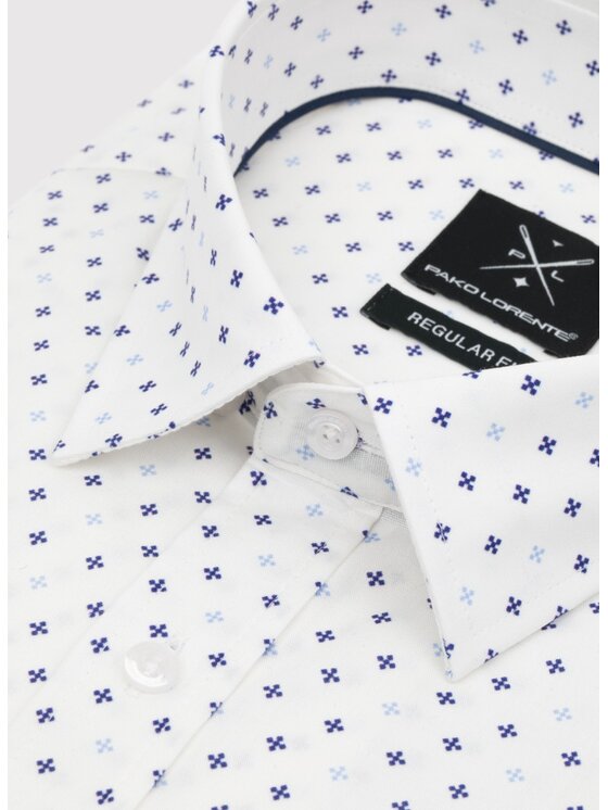 Pako Lorente Pako Lorente Koszula P24WF-1X-057 Biały Regular Fit