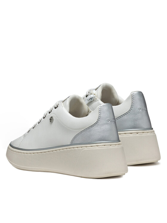 Geox Geox Tenisice D Sunnetty D55YHA 054AJ C0007 Bijela