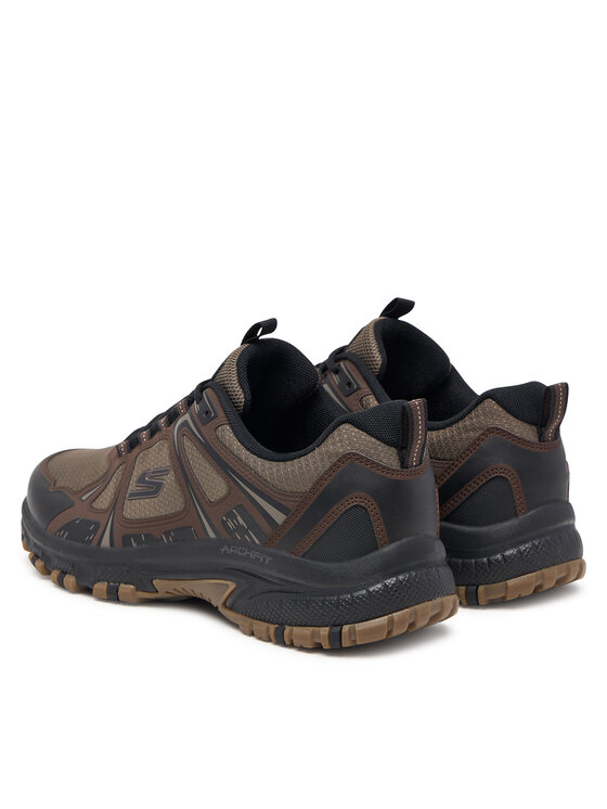 Skechers Skechers Παπούτσια πεζοπορίας Arch Fit Hillcrest 237860 / BRBK Καφέ