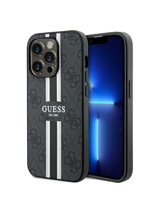 Etui na telefon Guess, Czarne, iPhone 15 Pro Max