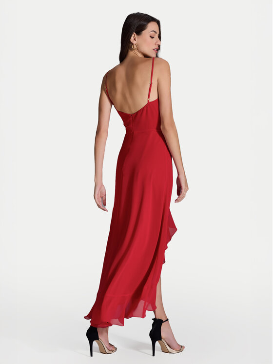 Swing Swing Rochie cocktail 5AI16200 Roșu Regular Fit