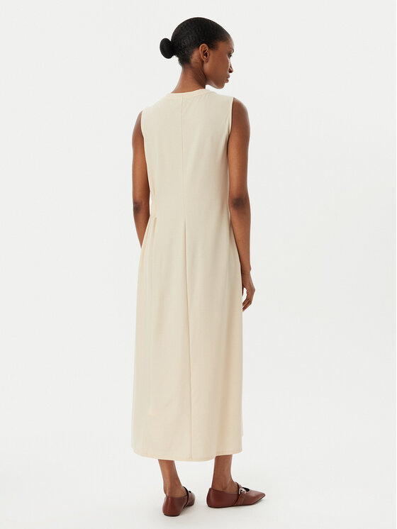 Weekend Max Mara Weekend Max Mara Vasaras kleita Tenebre 2515621032 Écru Regular Fit