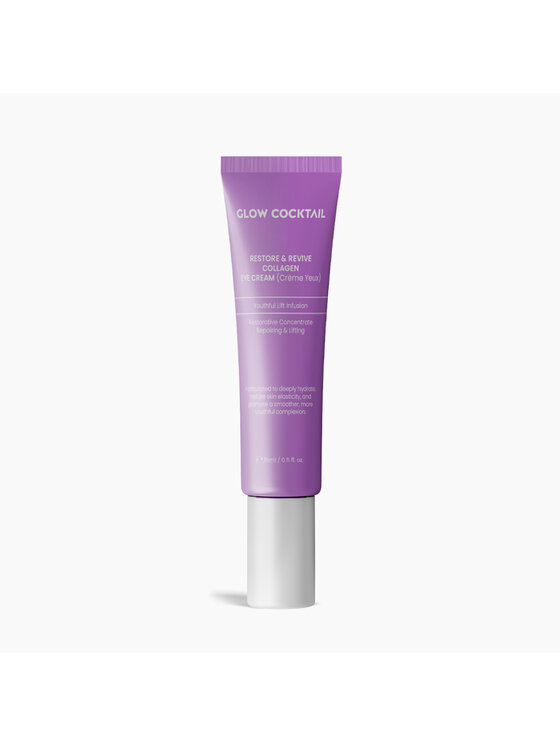 Glow Cocktail Glow Cocktail Regenerująco-rewitalizujący krem kolagenowy pod oczy 15 ml Krem pod oczy